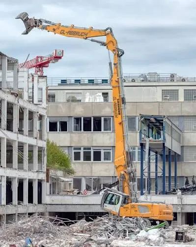 High Reach Demolition and Robotic Breaker Services