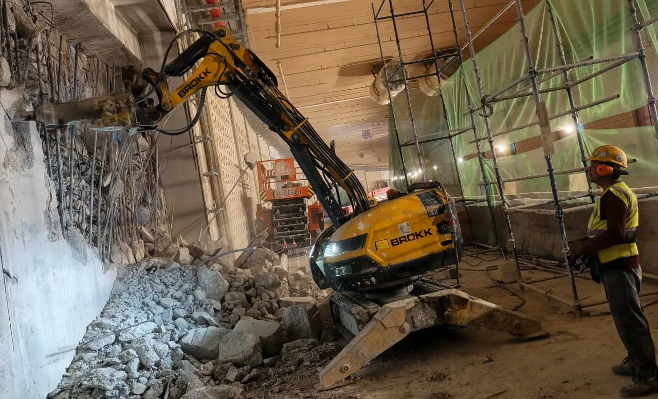 Robotic Breaker Demolition