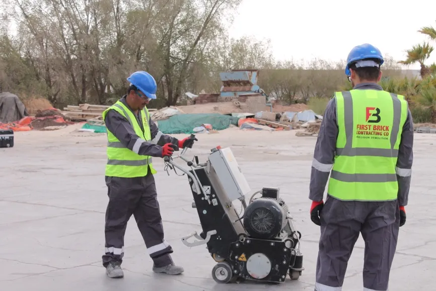 Concrete Scarifying